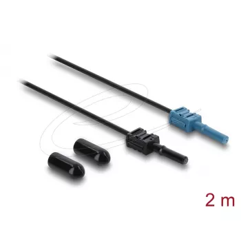 Cavo adattatore in fibra ottica DELOCK 91024 multimodale 2 m, nero/blu, 1 pz.