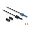 Cavo adattatore in fibra ottica DELOCK 91026, multimodale POF, 3 m, nero/blu, 1 pz.