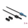 Cavo adattatore in fibra ottica DELOCK 91026, multimodale POF, 3 m, nero/blu, 1 pz.