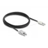 Cavo adattatore in fibra ottica DELOCK 91028 multimodale, 2 m, nero/grigio