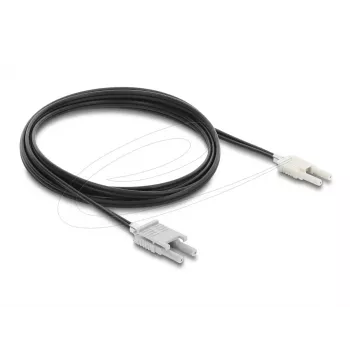 Cavo adattatore in fibra ottica DELOCK 91028 multimodale, 2 m, nero/grigio