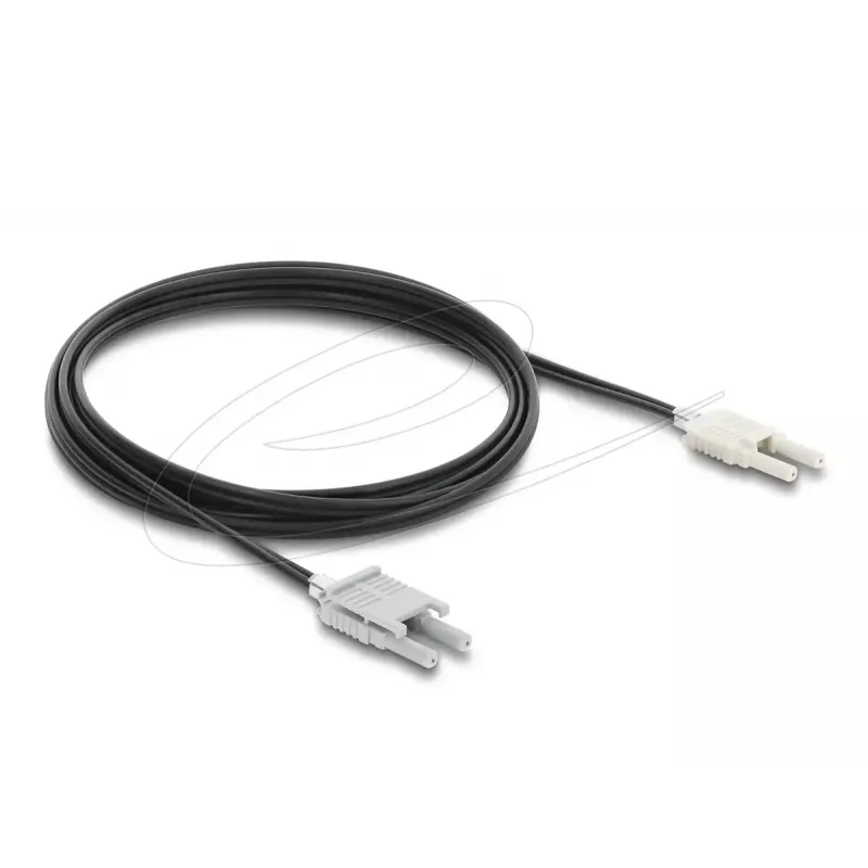 Cavo adattatore in fibra ottica DELOCK 91030, multimodale POF, 3 m, nero/grigio