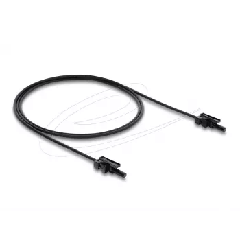 Adattatore in fibra ottica DELOCK 91036 multimodale, nero, cavo 100 cm, 1 pz.