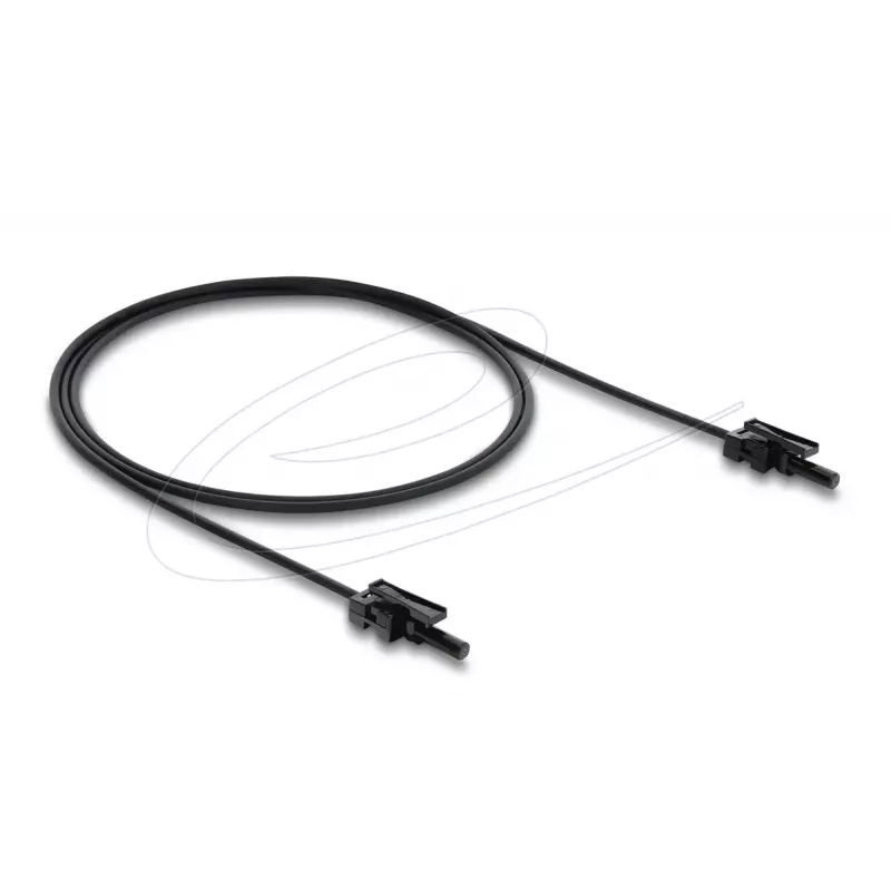 Adattatore in fibra ottica DELOCK 91036 multimodale, nero, cavo 100 cm, 1 pz.