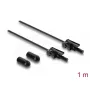 Adattatore in fibra ottica DELOCK 91036 multimodale, nero, cavo 100 cm, 1 pz.