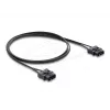 Cavo patch in fibra ottica DELOCK 91045 POF in plastica ST su ST 1 m nero