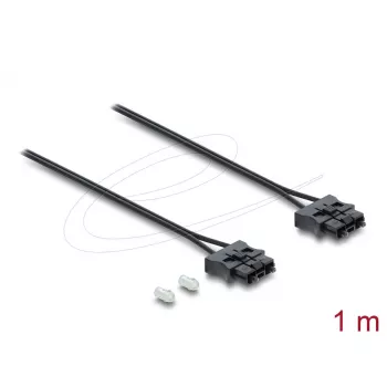 Cavo patch in fibra ottica DELOCK 91045 POF in plastica ST su ST 1 m nero