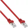 InLine Cavo patch F/UTP Cat.5e rosso 5 m, 5 m, Cat5e, F/UTP (FTP), RJ-45, RJ-45, rosso