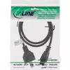 InLine Cavo di alimentazione tipo F tedesco / connettore notebook 