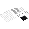 InLine box di consolidamento desktop 8x Keystone RJ45, metallo, nero RAL9005