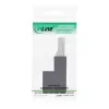 InLine adattatore per cavo patch Cat.6A, RJ45 maschio / femmina, angolare 90° verso il basso