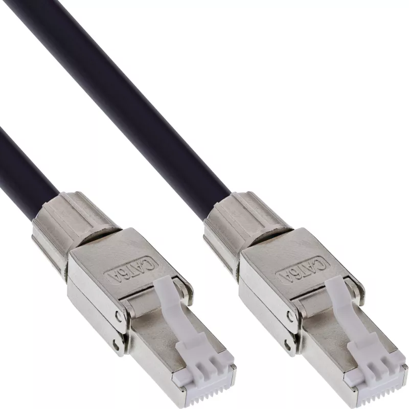Cavo di rete InLine 78594A RJ-45 Cat.6A 90m nero
