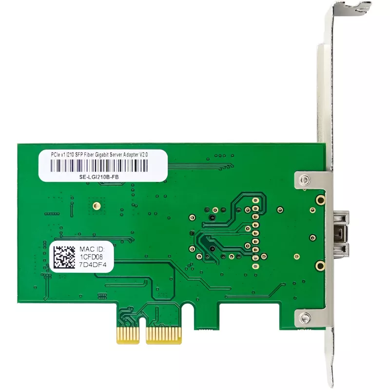 Scheda di rete interna InLine 51125N fibra ottica 1000 Mbit/s PCI Express