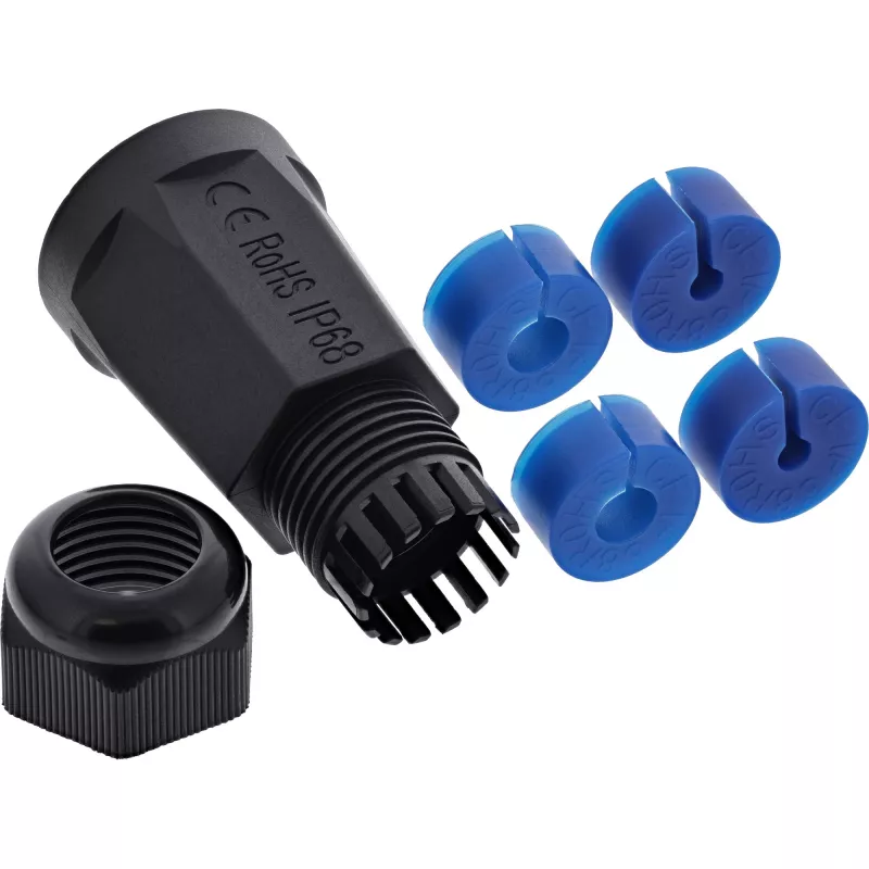 Accessorio modulo keystone InLine 69992V contenitore di connessione