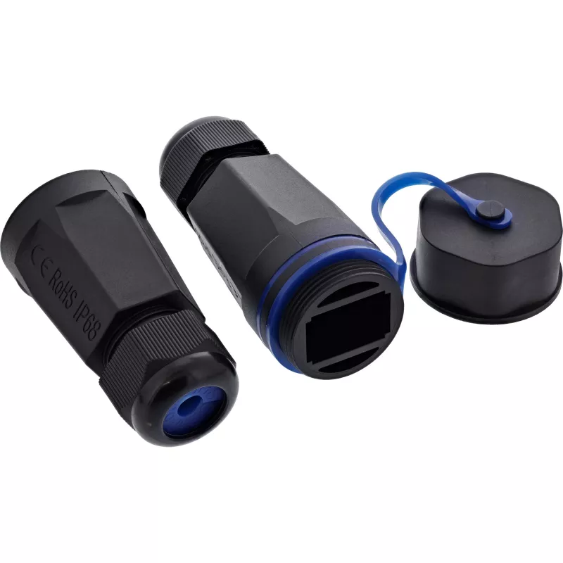 Accessorio modulo keystone InLine 69992V contenitore di connessione