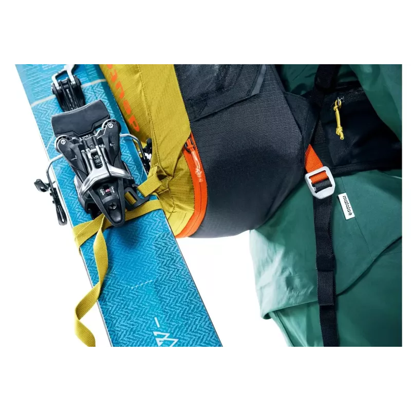Zaino da valanga DEUTER Alproof Lite 22 – 22 L, curcuma/nero, leggero, affidabile