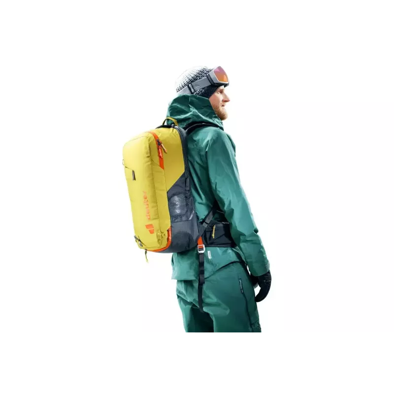Zaino da valanga DEUTER Alproof Lite 22 – 22 L, curcuma/nero, leggero, affidabile