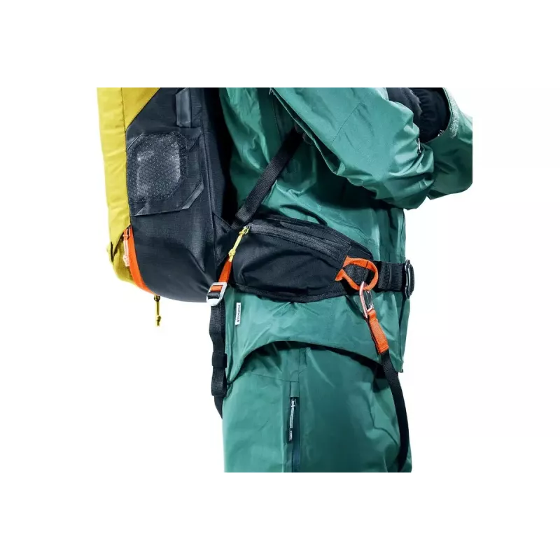 Zaino da valanga DEUTER Alproof Lite 22 – 22 L, curcuma/nero, leggero, affidabile