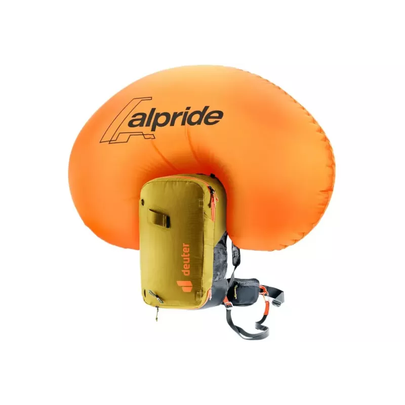 Zaino da valanga DEUTER Alproof Lite 22 – 22 L, curcuma/nero, leggero, affidabile