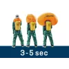 Zaino da valanga DEUTER Alproof Lite 22 – 22 L, curcuma/nero, leggero, affidabile