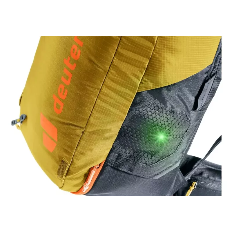 Zaino da valanga DEUTER Alproof Lite 22 – 22 L, curcuma/nero, leggero, affidabile