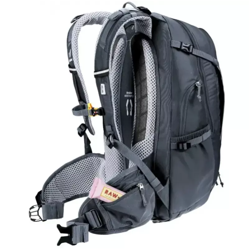 Zaino DEUTER Trans Alpine 24 — zaino da bici, 24 L, nero