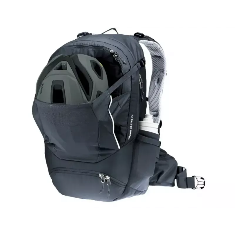 Zaino DEUTER Trans Alpine 24 — zaino da bici, 24 L, nero