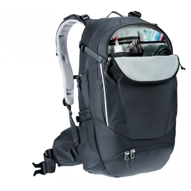 Zaino DEUTER Trans Alpine 24 — zaino da bici, 24 L, nero