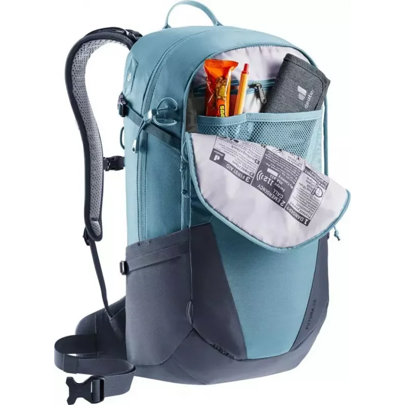 Zaino DEUTER Futura 23 — volume 23L, sistema schienale regolabile
