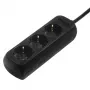 Hama 00108841 Protezione da sovratensione nero 3 presa/e AC 230 V 3 m