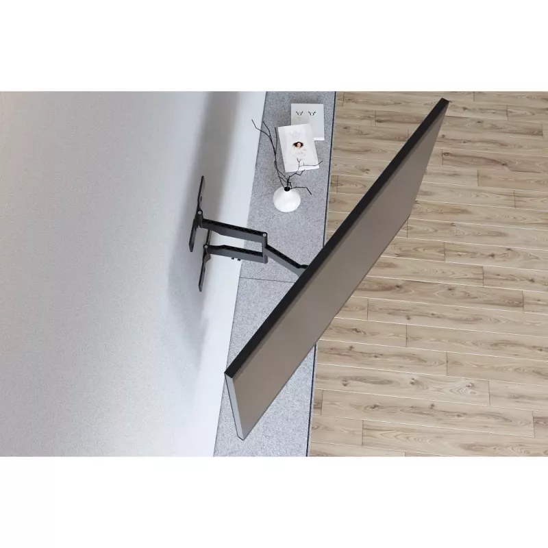 Supporto da parete Hama Ultraslim nero