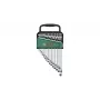 Bosch 1 600 A02 Z9E, 6,7,8,9,10,11,12,13,14,15,16,17,18,19,21 mm, acciaio inossidabile, acciaio cromo-vanadio, satinato, 15 pezzi