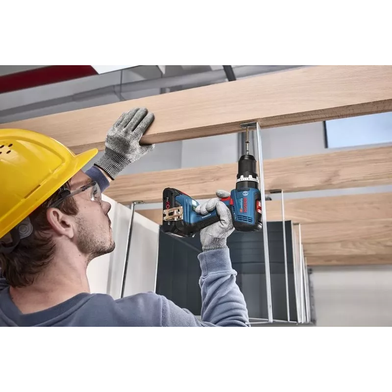 Bosch GSB 18V-65 Professional 27000 giri/min blu