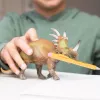 schleich Dinosaurs Triceratops, 4 anni, Conquering the Earth, Dinosauri e vulcano, multicolore, plastica, 1 pz.