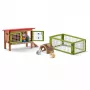 schleich FARM WORLD Conigliera, fattoria, animali della fattoria / giocattolo della fattoria, 3 anni, multicolore, plastica