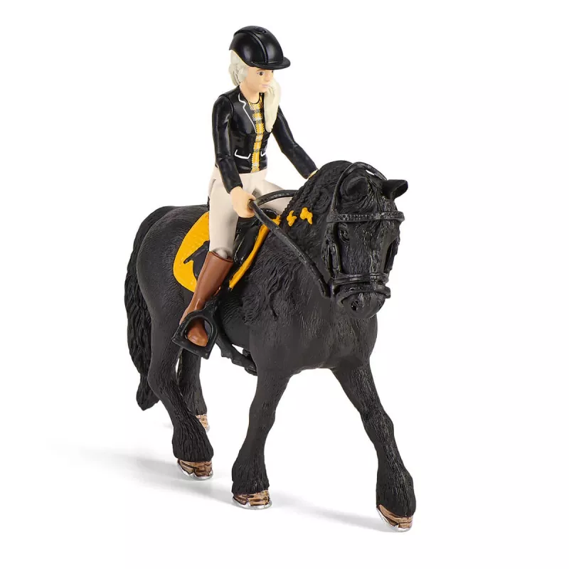 schleich HORSE CLUB Box per cavalli con Tori & Princess, scuderia, cavalli, 5 anni, multicolore, plastica