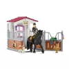 schleich HORSE CLUB Box per cavalli con Tori & Princess, scuderia, cavalli, 5 anni, multicolore, plastica