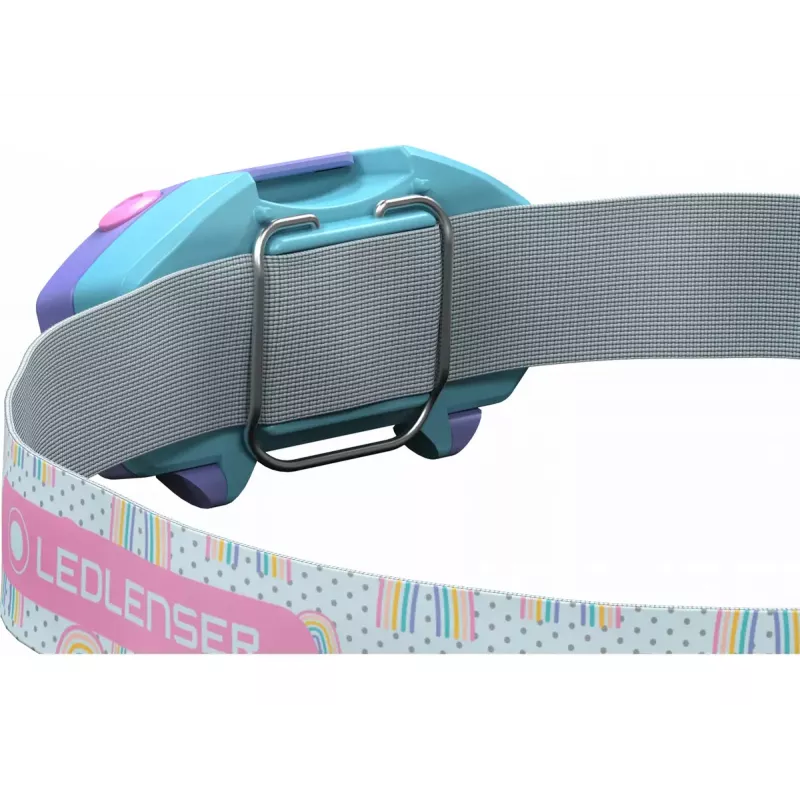 Torcia frontale Ledlenser KIDLED2 viola bianca LED 5 lm