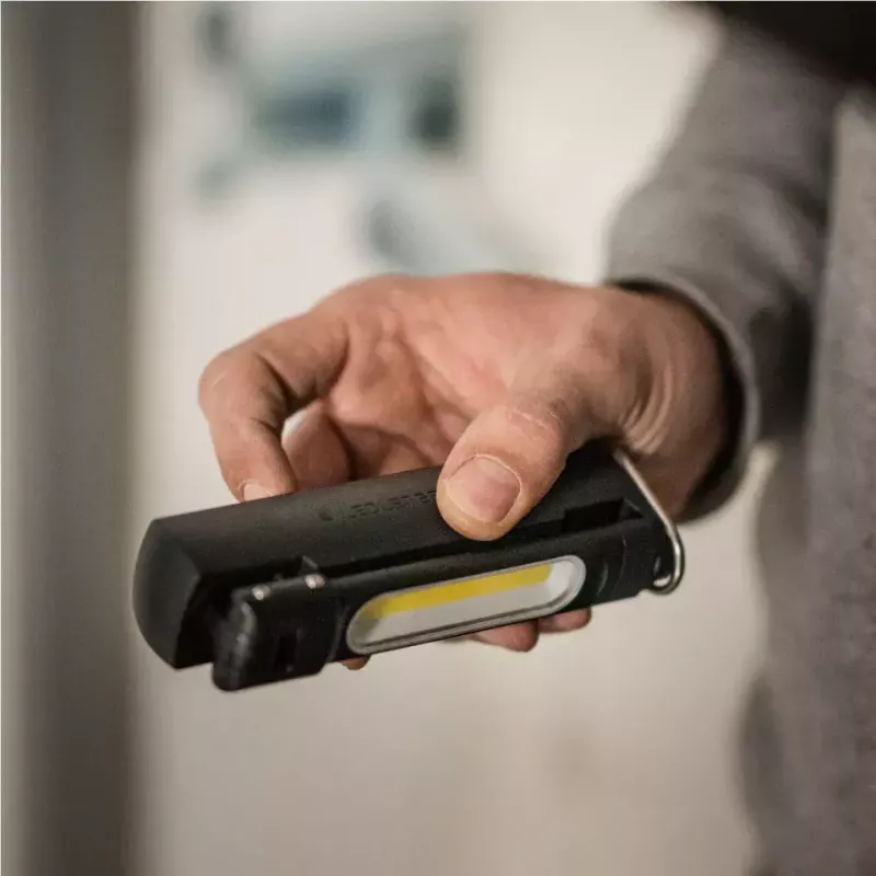 Lampada da lavoro portatile Ledlenser 502736 12 W LED nera
