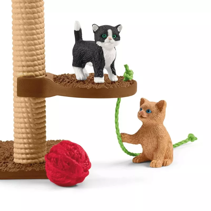 Playset Schleich FARM WORLD divertimento per gattini dolci