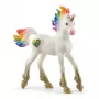 schleich BAYALA Rainbow Love puledro unicorno multicolore 70727