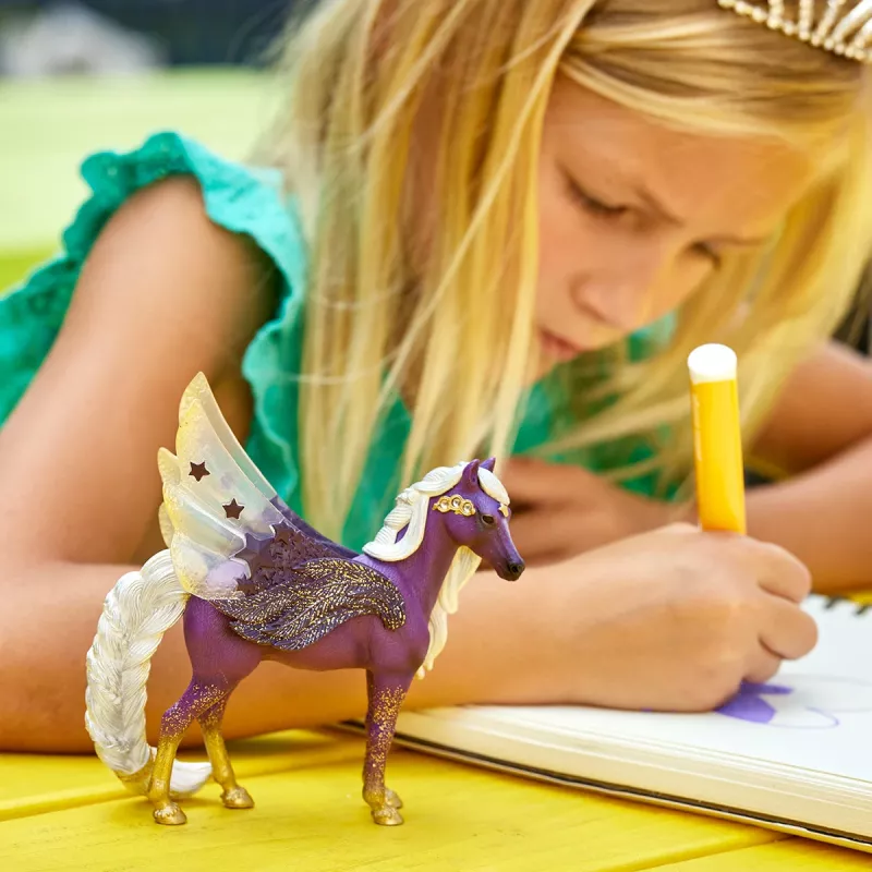 Figura Schleich BAYALA giumenta pegaso stellare 70579