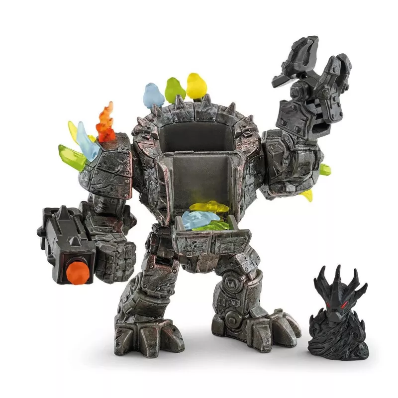 schleich ELDRADOR CREATURES Master-Roboter con Mini-Creatura multicolore 42549