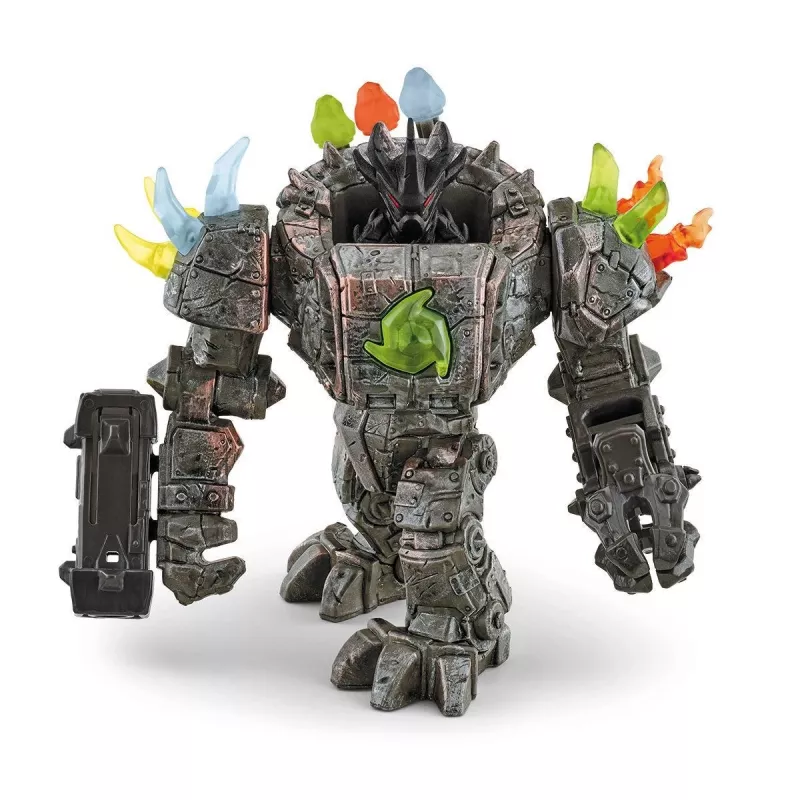 schleich ELDRADOR CREATURES Master-Roboter con Mini-Creatura multicolore 42549