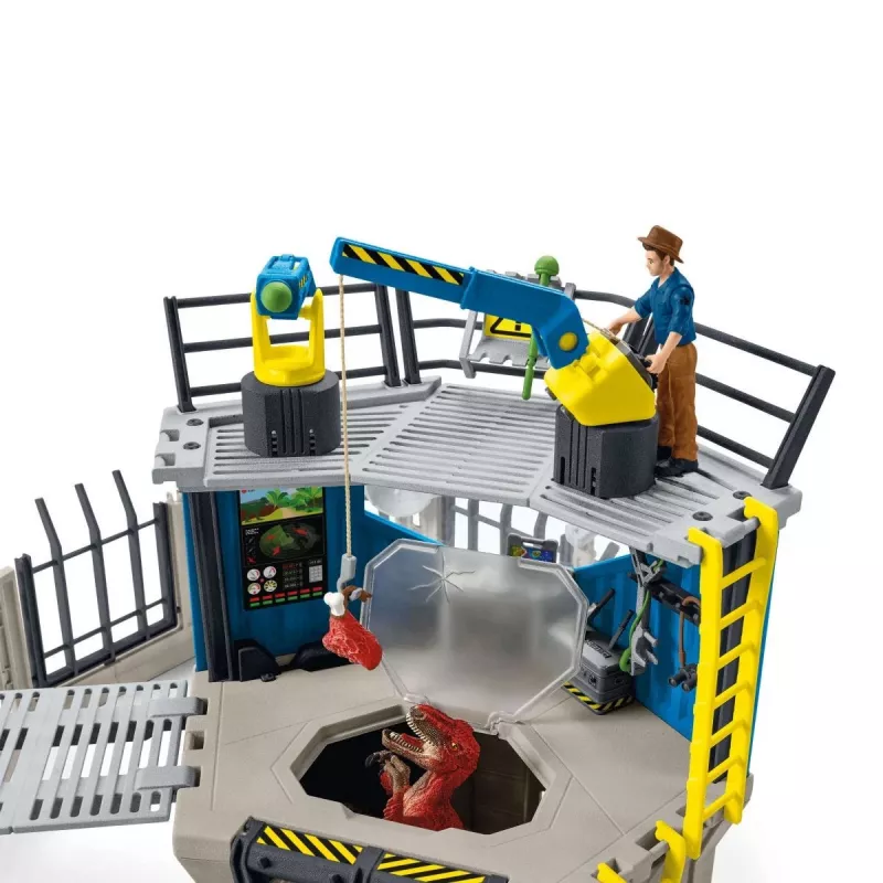 Set di gioco dinosauri Schleich Grande stazione di ricerca sui dinosauri