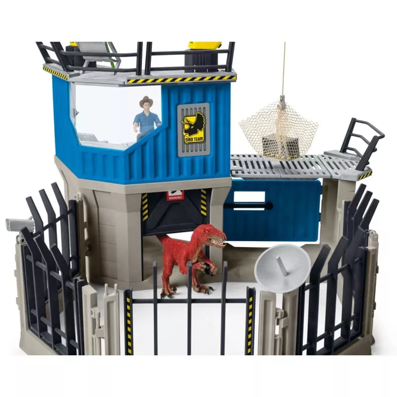 Set di gioco dinosauri Schleich Grande stazione di ricerca sui dinosauri