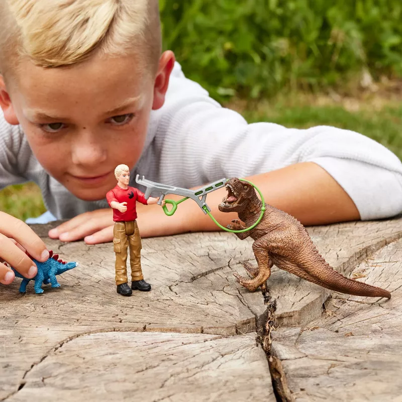 Giocattolo dinosauri Schleich Tyrannosaurus Rex Attack