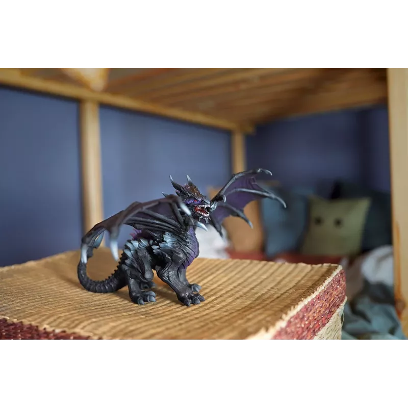 Giocattolo Schleich ELDRADOR CREATURES drago ombra nero viola 70152