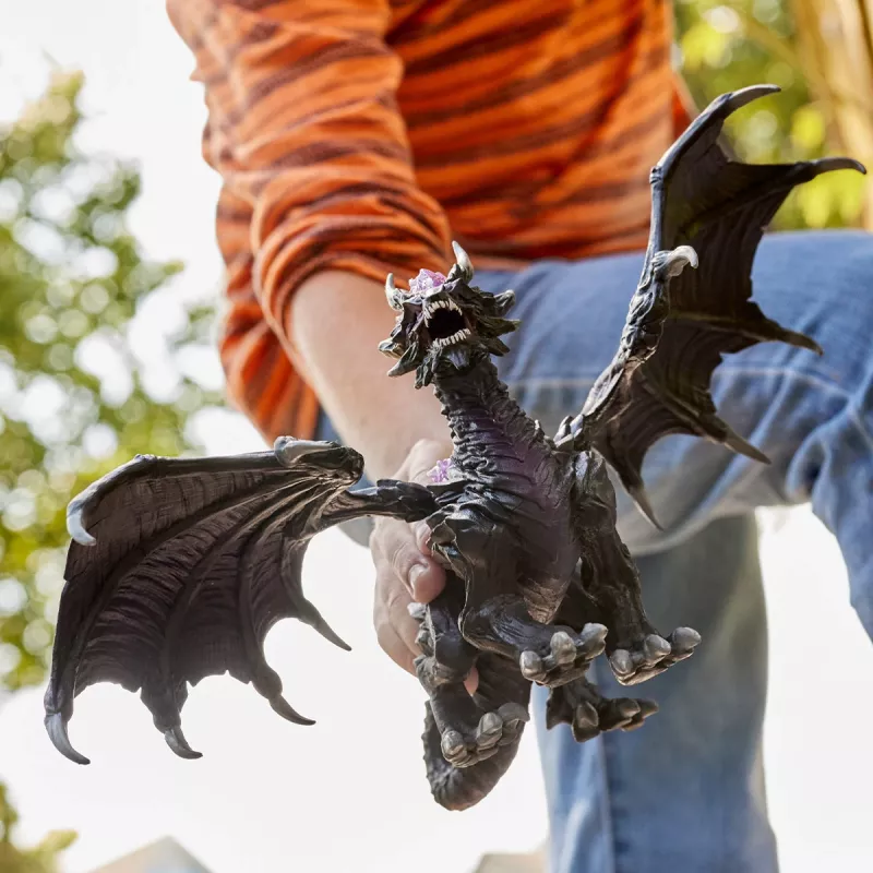 Giocattolo Schleich ELDRADOR CREATURES drago ombra nero viola 70152