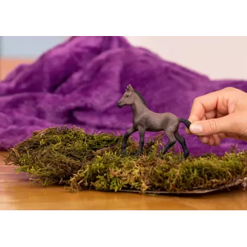 schleich HORSE CLUB puledro Peruvian Paso, 5 anni, cavalli, marrone, plastica